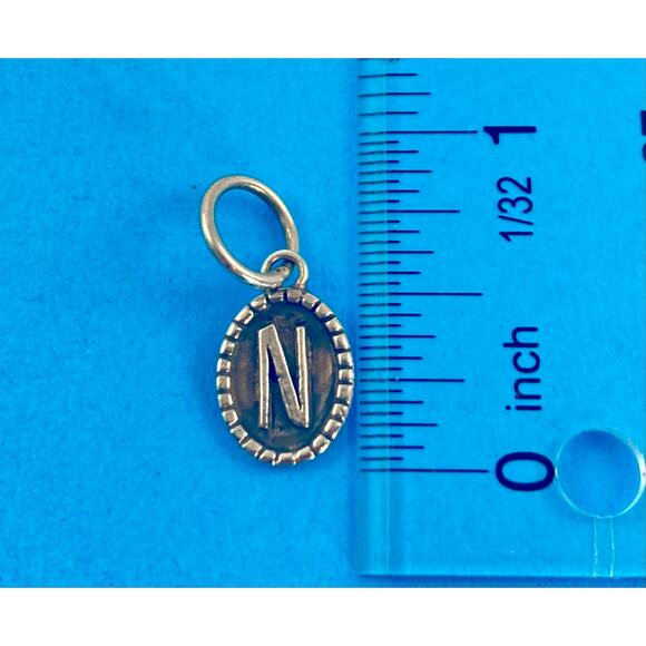 Waxing Poetic Imprinted Oval charm - Picture 9 of 9